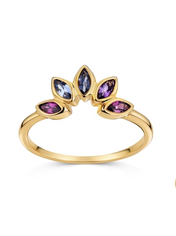 Carolin Stone 925/- Sterling Silber in gelb