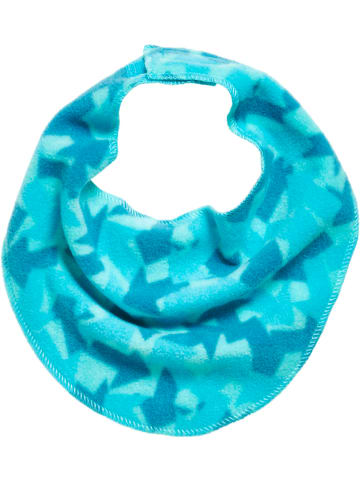 Playshoes Fleece-Dreieckstuch Pfeile Camouflage in Petrol