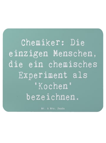 Mr. & Mrs. Panda Mauspad Spruch Chemiker Koch mit Spruch in Meeresbrise