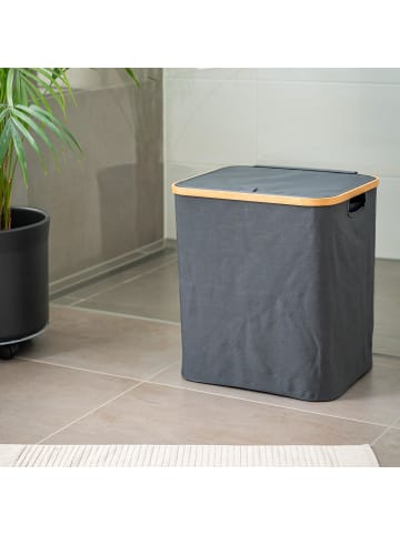 bremermann Wäschesammler 60 Liter grau