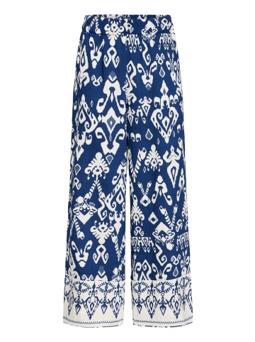 b. young Casual Hose BYJASMINA Loose fit in Medieval Blue Eth Mix