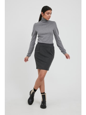 ICHI Langarm IHMAFA Tight fit in Grey Melange