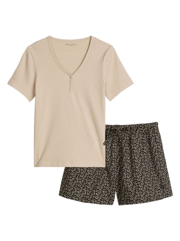 Marc O'Polo Pyjama Mix N Match in french oak/black print
