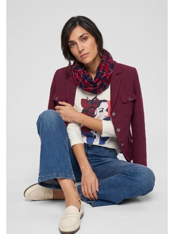 Olsen Schal in Ruby Red