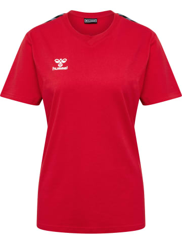 Hummel T-Shirt Hmlauthentic Damen in TRUE RED