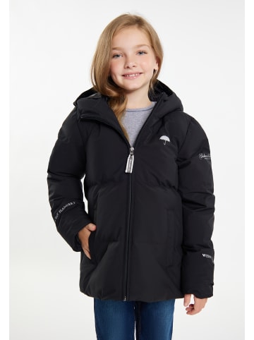Schmuddelwedda Mädels Funktionale Winterjacke in Schwarz