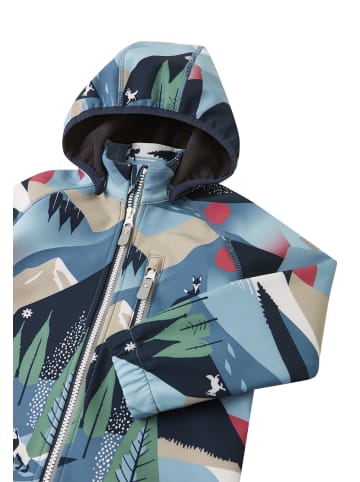 Reima Softshell Jacke " Vantti " in Blue Ocean