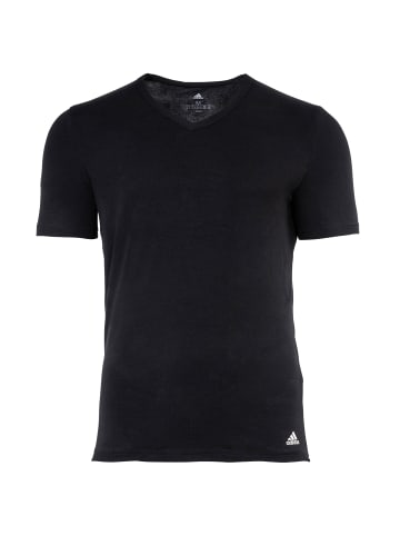 adidas T-Shirt 2er Pack in Schwarz