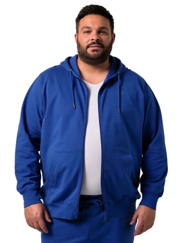 Men Plus Sweatshirt in kobaltblau