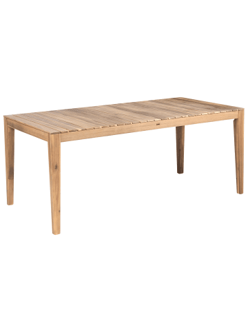 Beliani Esstisch CHIOGGIA in Braun - (W) 180 x (H) 75 x (L) 90 cm