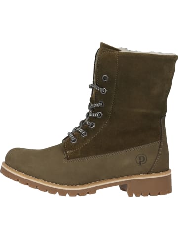 Palado Schnürstiefel Phasti in Olive