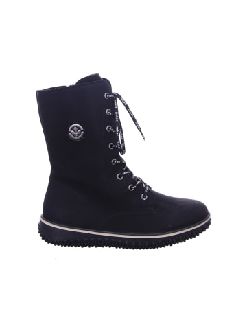 rieker Winterstiefeletten in schwarz/schwarz