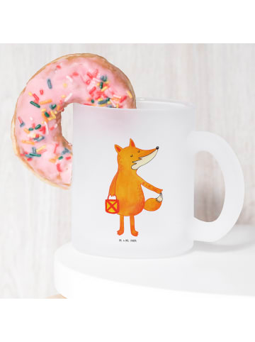 Mr. & Mrs. Panda Tasse Fuchs Laterne ohne Spruch in Transparent