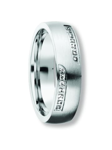 ONE ELEMENT  Zirkonia Freundschaft   Partner Ring aus 925 Silber in silber