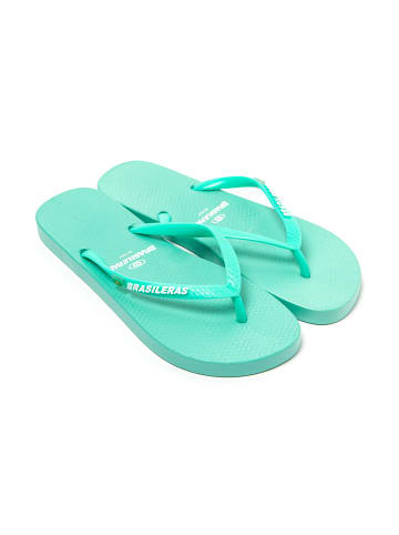 Brasileras Zehentrenner "Classic Pro W" in Wassergrün
