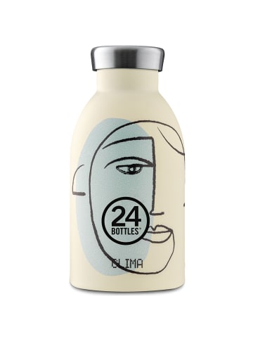 24Bottles Clima Trinkflasche 330 ml in white calypso