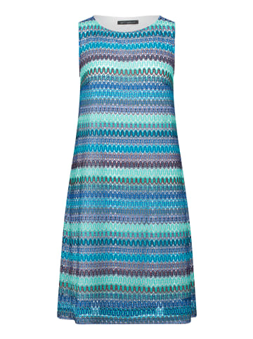Betty Barclay Etuikleid ohne Arm in Blau/Grün