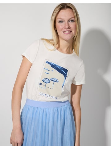 More & More Printshirt in off white