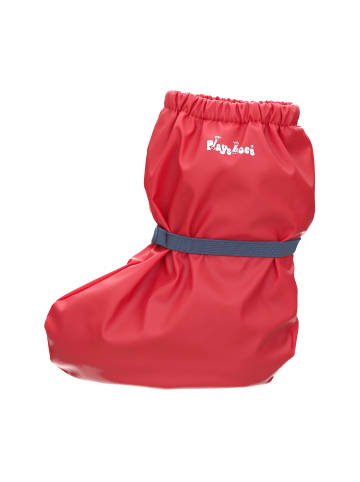 Playshoes Regenfüßlinge mit Fleece-Futter in Rot