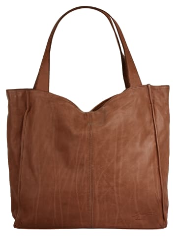 Samantha Look Shopper echt Leder in cognac