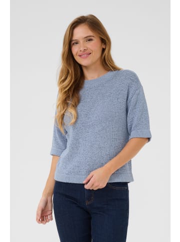 Kaffe Strickpullover KAsevita Baggy fit in Soft Chambray