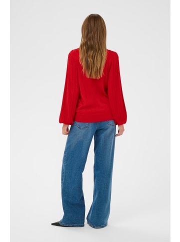 Kaffe Strickpullover KAregina Regular fit in Haute Red