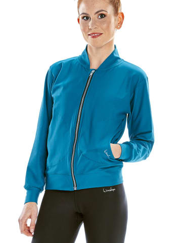 Winshape Functional Comfort Bomber Jacket J007C in teal green