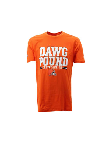 FANATICS Fanatics NFL Football Dawg Pound Cleveland Browns Hometown Herren T-Shirt orange