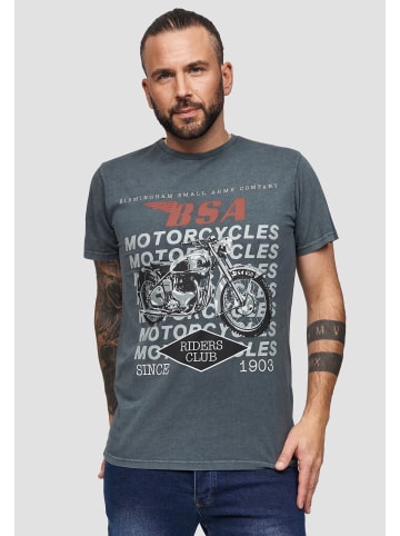 Re:Covered T-Shirt BSA Birmingham Motorcycles in Charcoal