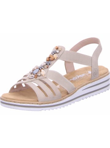 rieker Keilsandalette in beige