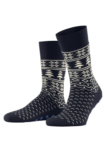 Falke Burlington X-Mas Fair Isle Herren Socken in Marine