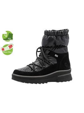 remonte Damen Winterschuhe warm  in Schwarz