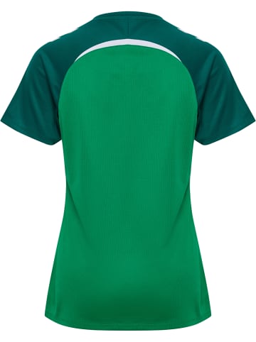Hummel T-Shirt Hmllead Damen in JELLY BEAN/EVERGREEN