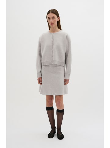 Karen By Simonsen Strickjacke KBTia Classic fit in Flint Gray Melange