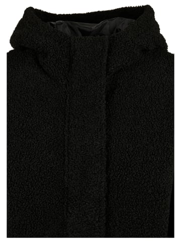 Urban Classics Urban Classics Damen Ladies Short Sherpa Jacket in black