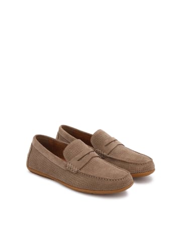 Kazar Mokassins in Taupe