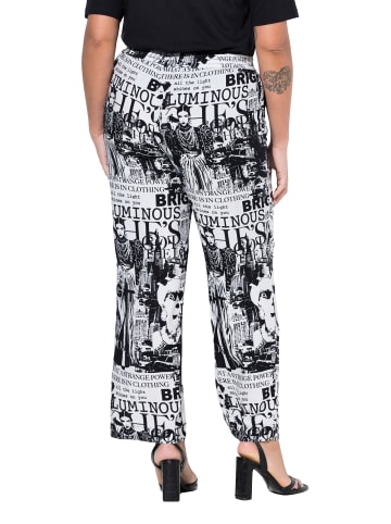 MIAMODA Schlupfhose in schwarz