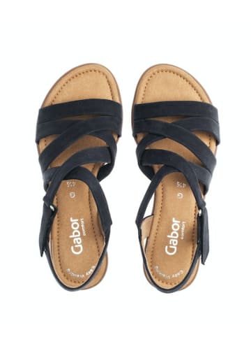 Gabor Riemchen Sandalen für Damen in blau