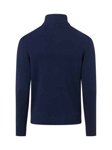 Nils Sundström Strickpullover in indigo - 0002