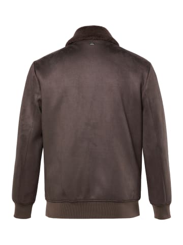 JP1880 Übergangsjacke in dunkelbraun