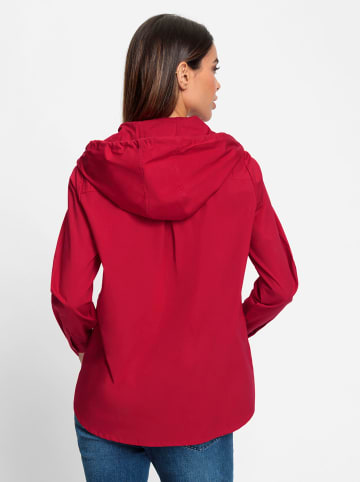 Heine Langarm-Bluse in rot