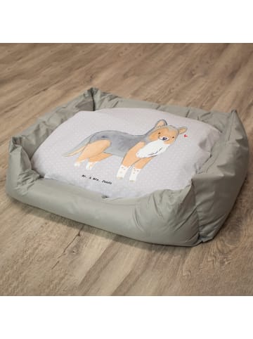 Mr. & Mrs. Panda Hundebett Shetland Sheepdog Lebensretter ohne S... in Grau Pastell
