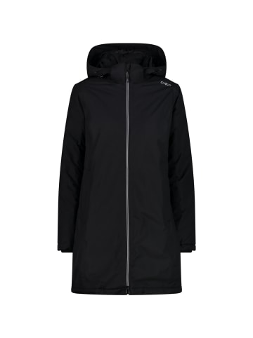 cmp Halbmantel, Funktionsjacke, Parka WOMAN COAT ZIP HOOD in Schwarz