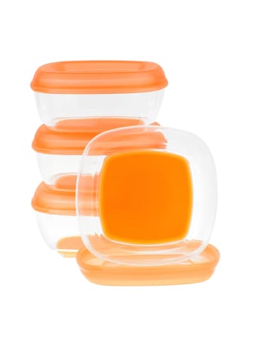 Vital Baby Gefrierschalen maxi 90ml 4 stk. orange