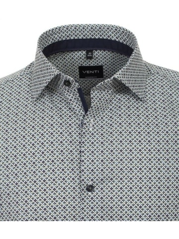 Venti Langarm Business Hemd für Herren in gruen