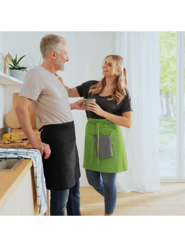 Erwin Müller Baumwolle Halbschürze in apfelgrün