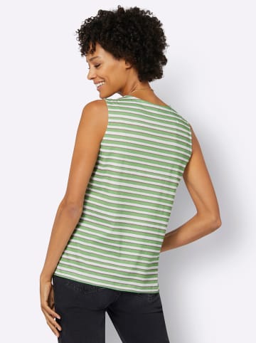 WITT WEIDEN Ringelshirt in apfel-weiß-geringelt