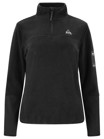 SOS Fleece-Pullover Laax in 1001 Black