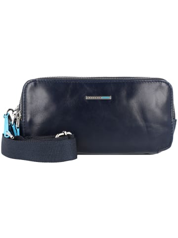 Piquadro Blue Square Umhängetasche Leder 20 cm in blue2