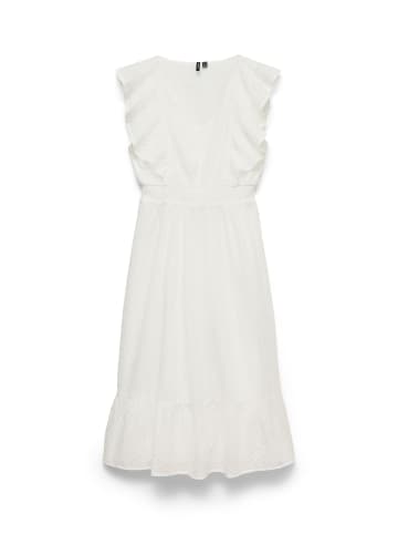 Vero Moda Gesmoktes Kleid in Snow White